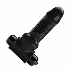 Pretty Love Corbin Honey Finger - Black Vibrators