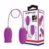 Vibrators Pretty Love Daisy Silicone Licker Plus Egg - Fuchsia