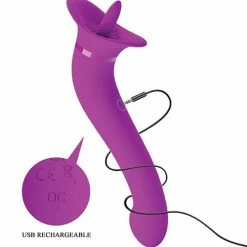 Vibrators Pretty Love Faust Licking Trumpet - Fuchsia