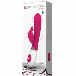 Pretty Love Felix Voice Controlled Rabbit - Pink Vibrators