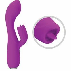 Pretty Love Gloria Licking Rabbit - Fuchsia Vibrators