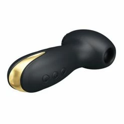 Pretty Love Hammer Sucking & Vibrating - Black & Gold Vibrators