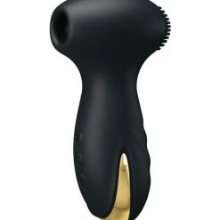 Pretty Love Hammer Sucking & Vibrating - Black & Gold Vibrators