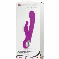 Vibrators Pretty Love Hot Rabbit - 7 Function Fuchsia