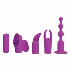 Vibrators Pretty Love Joys Collection 4 In 1 Kit - Fuchsia