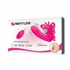 Vibrators Pretty Love Katherine Wearable Butterfly Vibrator - Fuchsia
