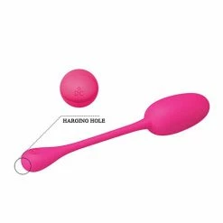 Pretty Love Knucker Remote Egg - Neon Pink
