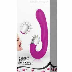 Vibrators Pretty Love Magic Tongue - Fuchsia