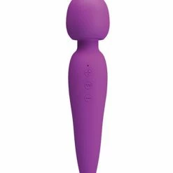 Vibrators Pretty Love Meredith Liquid Silicone Wand - Purple