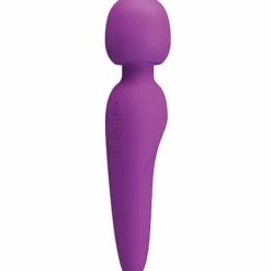Vibrators Pretty Love Meredith Liquid Silicone Wand - Purple