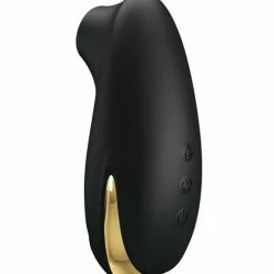 Pretty Love Otis Sucker - 7 Function Black & Gold Vibrators