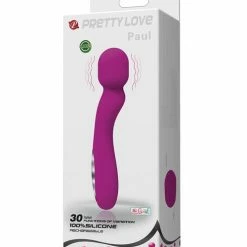 Pretty Love Paul USB Rechargeable Wand - Fuchsia Vibrators