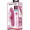 Vibrators Pretty Love Regina Pulsing Rabbit With Free Suction Attachment - Pink