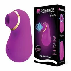 Pretty Love Romance Emily Sucking Clitoral Massager - Fuchsia