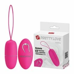 Pretty Love Selkie Battery Powered Egg - Fuchsia