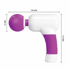 Vibrators Pretty Love Super Power Fun - White-fuchsia
