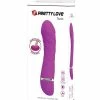 Pretty Love Truda Super Soft Silicone Vibrator - 7 Function Fuchsia