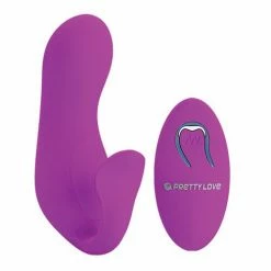 Vibrators Pretty Love Tyler Couples Stimulator With Remote - 12 Function Fuchsia