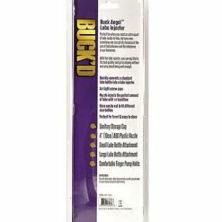 Rascal Video Lubes Buck'd Buck Angel Lube Injector - Black