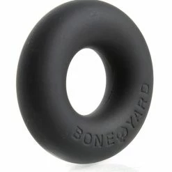 Rascal Video Boneyard Ultimate Silicone Ring - Black Penis Toys