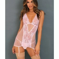 Lingerie Rene Rofe Deconstruct Me Chemise & G-string