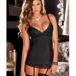 Rene Rofe Hollywood Chemise & G-string Set