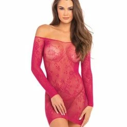 Rene Rofe Open Season Off Shoulder Dress