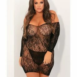 Rene Rofe Seductive Lace Dress Lingerie