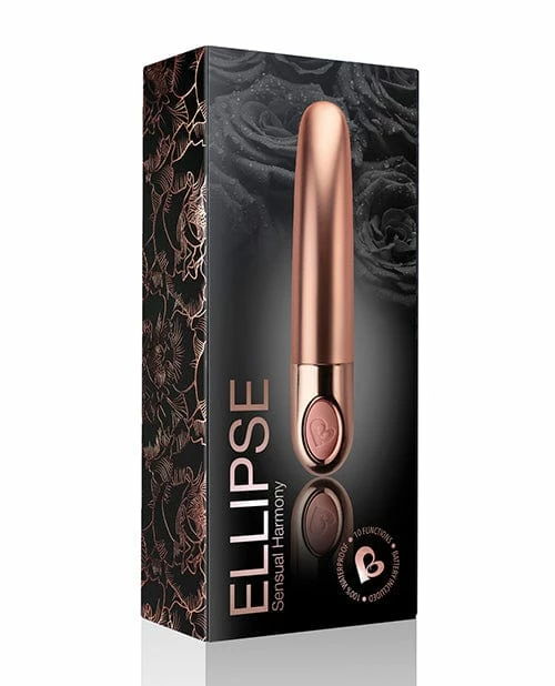 Rocks-off Rocks Off Ellipse - Metallic Dusk Pink Vibrators