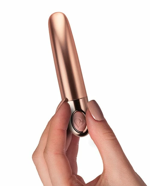 Rocks-off Rocks Off Ellipse - Metallic Dusk Pink Vibrators