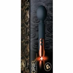 Rocks-off Vibrators Rocks Off Oriel Rechargeable Wand - Black