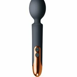 Rocks-off Vibrators Rocks Off Oriel Rechargeable Wand - Black