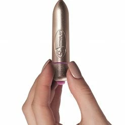 Rocks-off Rocks Off Precious Golden Passion Colored Ro-80 Mm Bullet - 7 Speed Gold