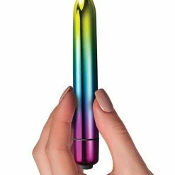 Rocks-off Vibrators Rocks Off Prism Bullet - Rainbow
