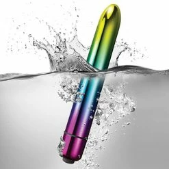 Rocks-off Vibrators Rocks Off Prism Bullet - Rainbow