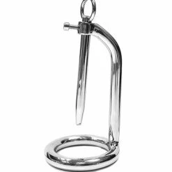 Rouge Stainless Steel Chastity Ring W-sound - Chrome