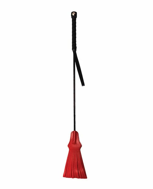 Rouge Tasseled Riding Crop - Red Kink & BDSM