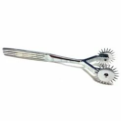 Kink & BDSM Rouge Stainless Steel 2 Prong Pinwheel