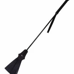 Rouge Tasseled Riding Crop - Black Kink & BDSM