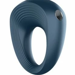 Satisfyer Standard Rings Plug Set Plus Vibration - Blue Penis Toys