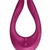 Satisfyer Endless Joy Multi Vibrator - Berry Vibrators