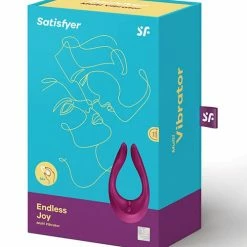 Satisfyer Endless Joy Multi Vibrator - Berry Vibrators