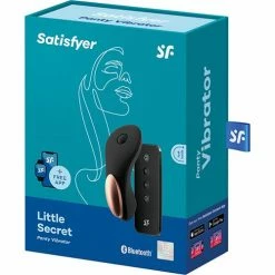 Satisfyer Little Secret Panty Vibrator - Black
