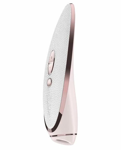 Satisfyer Luxury Pret-a-porter Metal & Leather - White