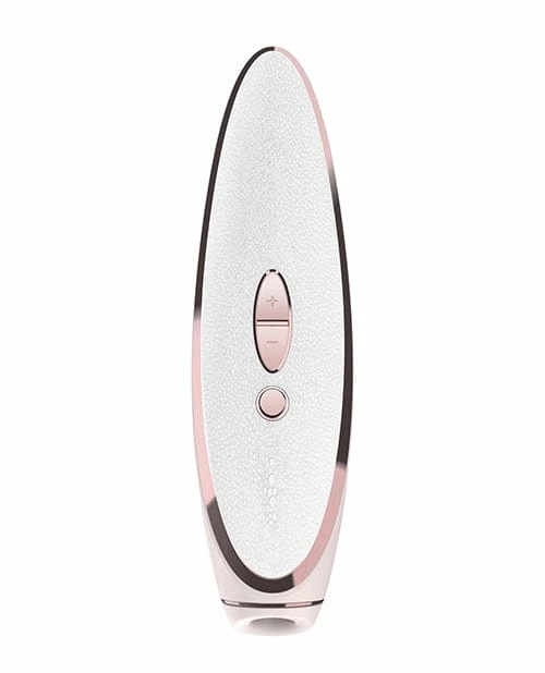 Satisfyer Luxury Pret-a-porter Metal & Leather - White