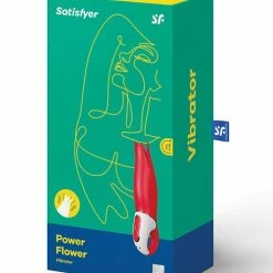 Satisfyer Vibes Power Flower - Red Vibrators