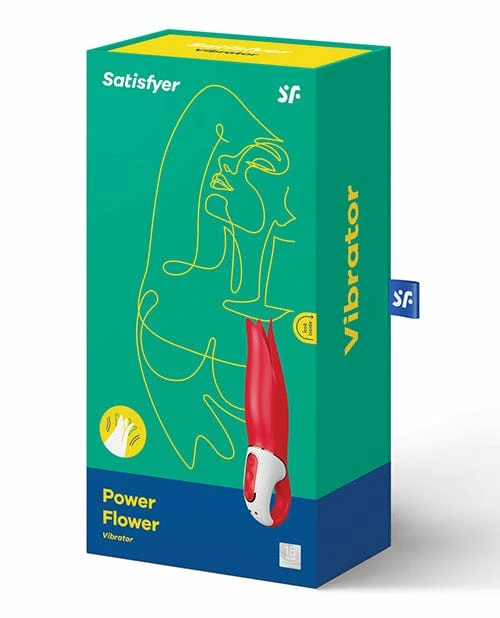 Satisfyer Vibes Power Flower - Red Vibrators