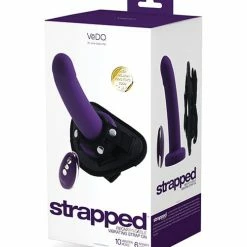 Savvy Co. VeDO Strapped Rechargeable Vibrating Strap On