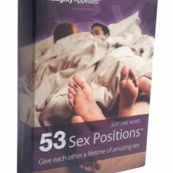 Savvy Co. Naughty Appetites 53 Sex Positions Card Game
