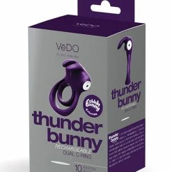 Savvy Co. VeDO Thunder Bunny Rechargeable Dual Ring